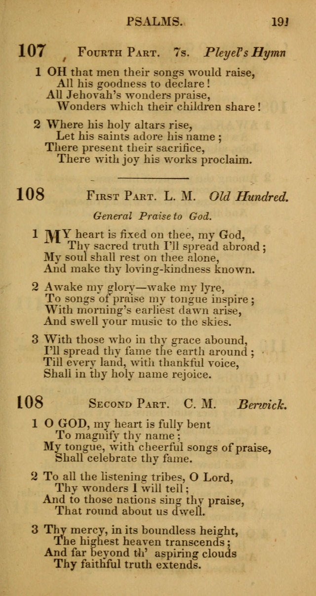 Manual of Christian Psalmody: a collection of psalms and hymns for public worship page 193