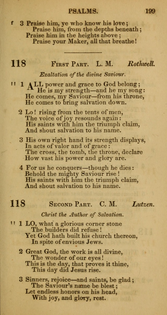 Manual of Christian Psalmody: a collection of psalms and hymns for public worship page 201