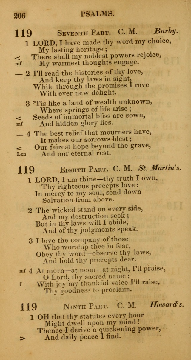 Manual of Christian Psalmody: a collection of psalms and hymns for public worship page 208