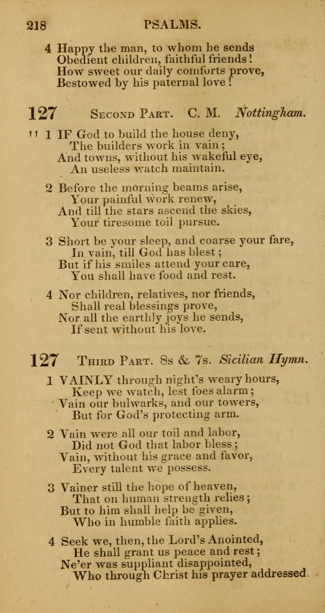 Manual of Christian Psalmody: a collection of psalms and hymns for public worship page 220