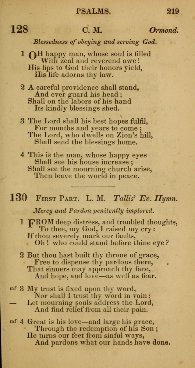 Manual of Christian Psalmody: a collection of psalms and hymns for public worship page 221