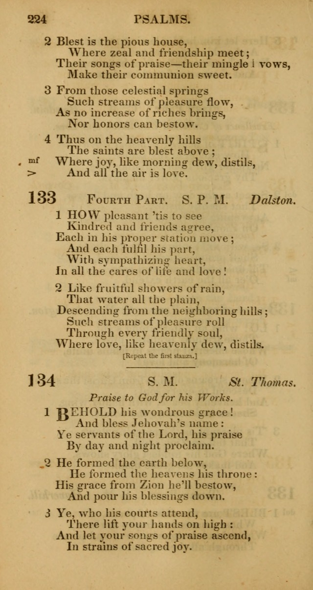 Manual of Christian Psalmody: a collection of psalms and hymns for public worship page 226