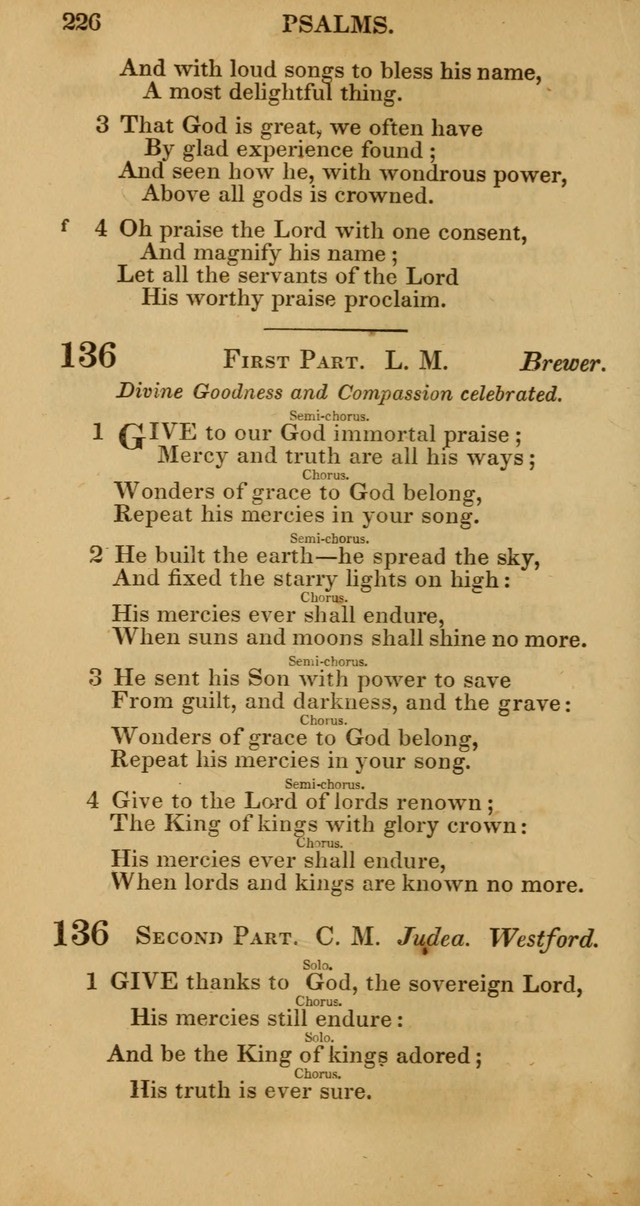 Manual of Christian Psalmody: a collection of psalms and hymns for public worship page 228