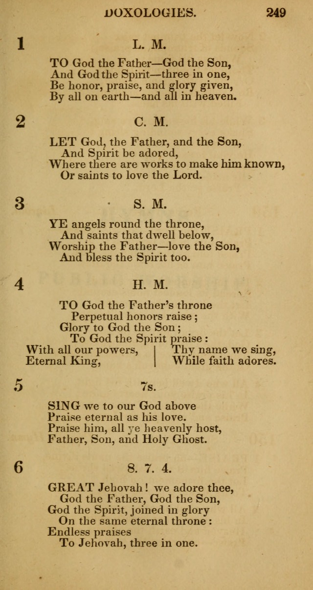 Manual of Christian Psalmody: a collection of psalms and hymns for public worship page 251