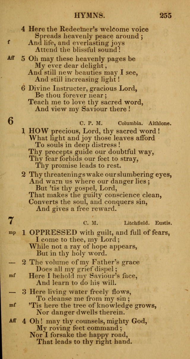 Manual of Christian Psalmody: a collection of psalms and hymns for public worship page 257