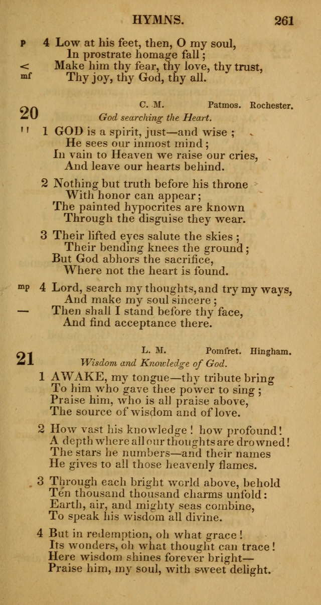 Manual of Christian Psalmody: a collection of psalms and hymns for public worship page 263