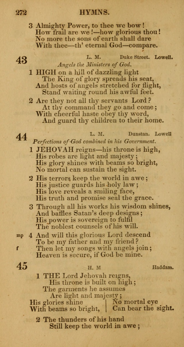 Manual of Christian Psalmody: a collection of psalms and hymns for public worship page 274