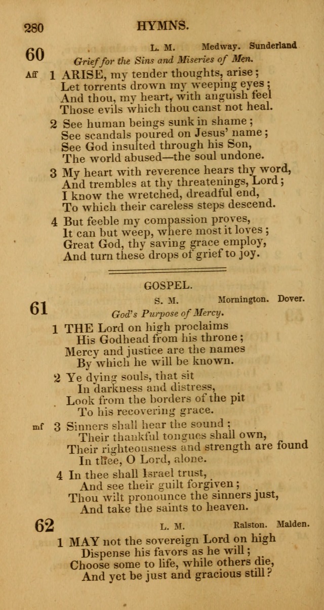 Manual of Christian Psalmody: a collection of psalms and hymns for public worship page 282