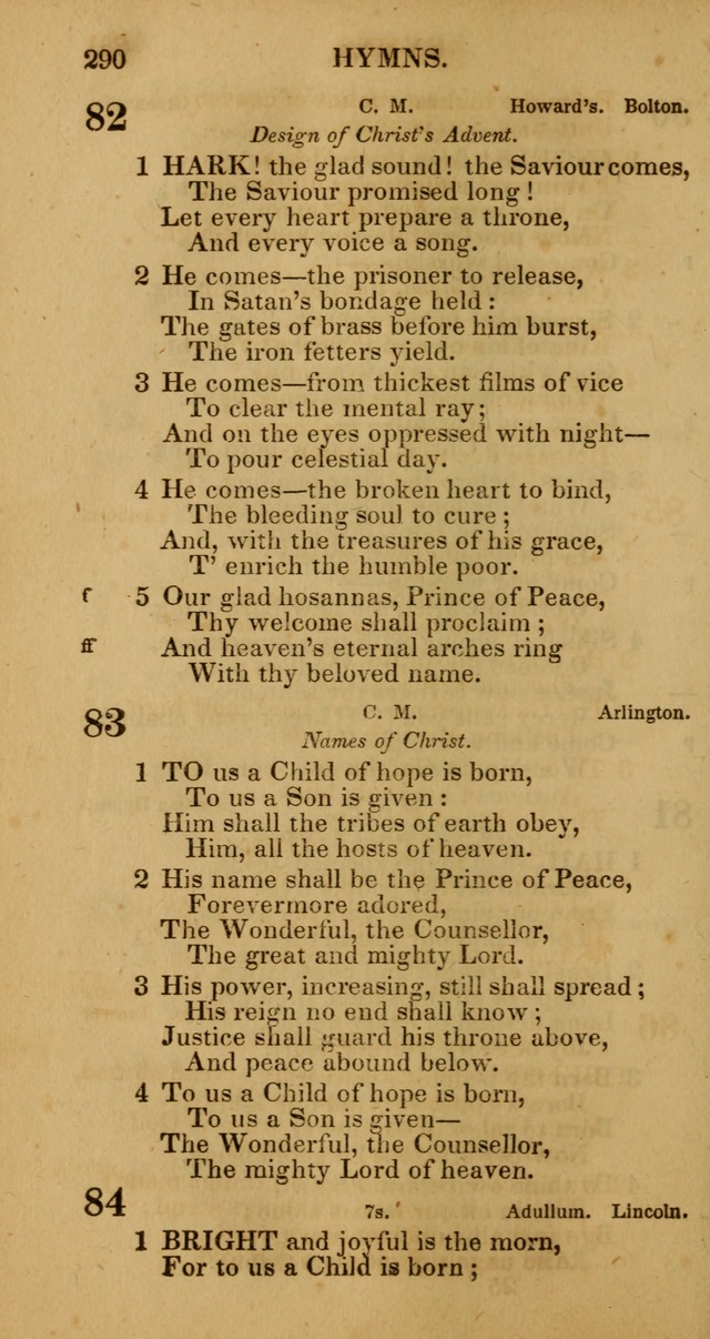 Manual of Christian Psalmody: a collection of psalms and hymns for public worship page 292