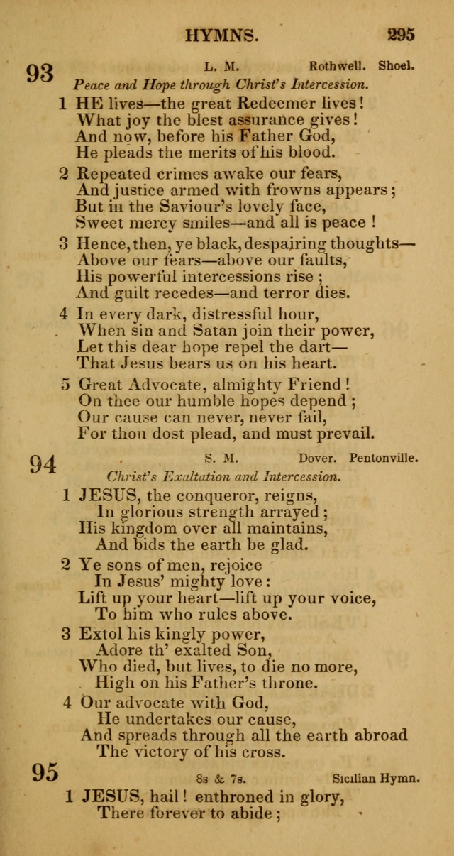 Manual of Christian Psalmody: a collection of psalms and hymns for public worship page 297