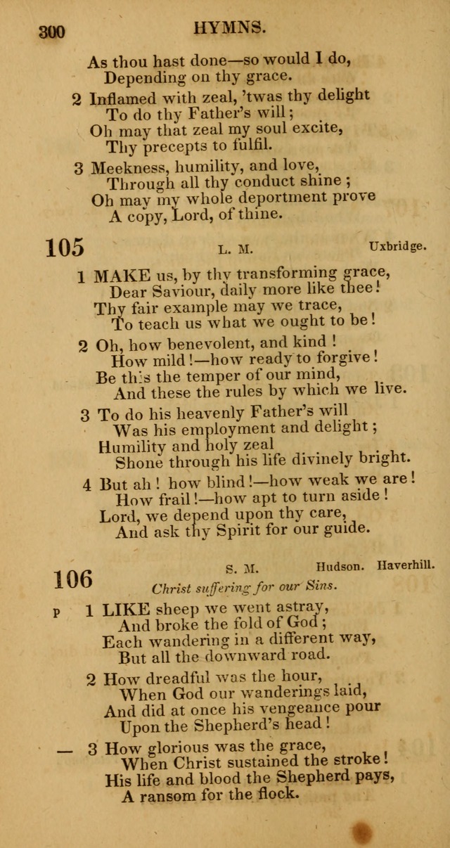 Manual of Christian Psalmody: a collection of psalms and hymns for public worship page 302