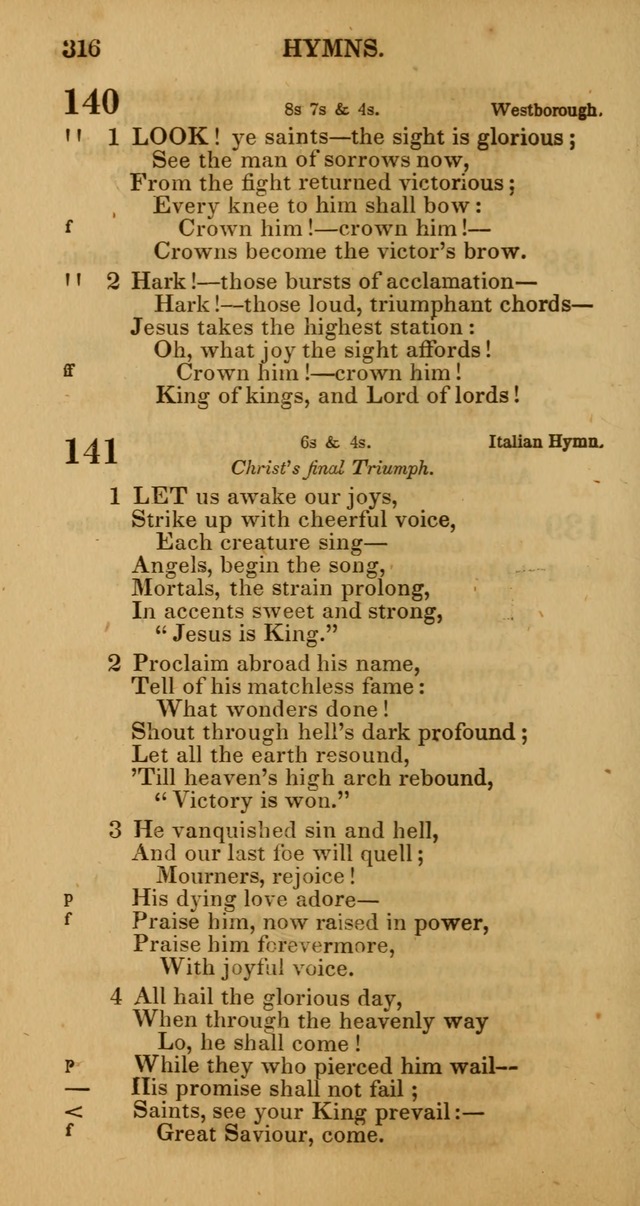 Manual of Christian Psalmody: a collection of psalms and hymns for public worship page 318