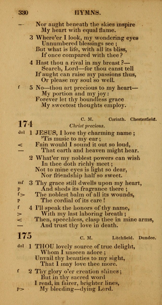 Manual of Christian Psalmody: a collection of psalms and hymns for public worship page 332