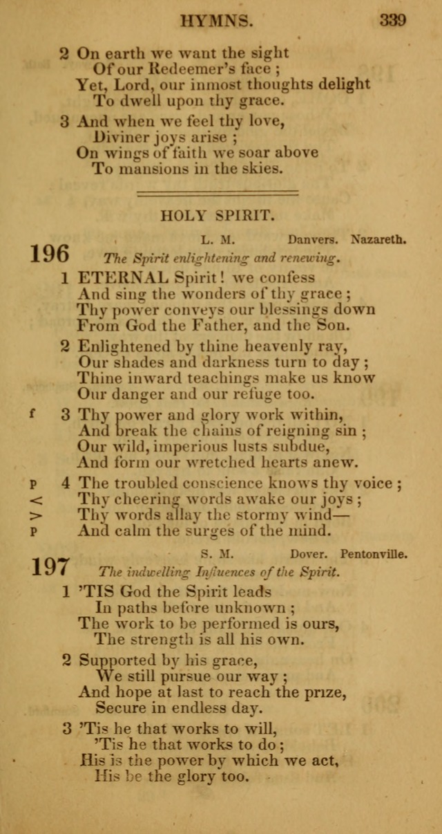 Manual of Christian Psalmody: a collection of psalms and hymns for public worship page 341