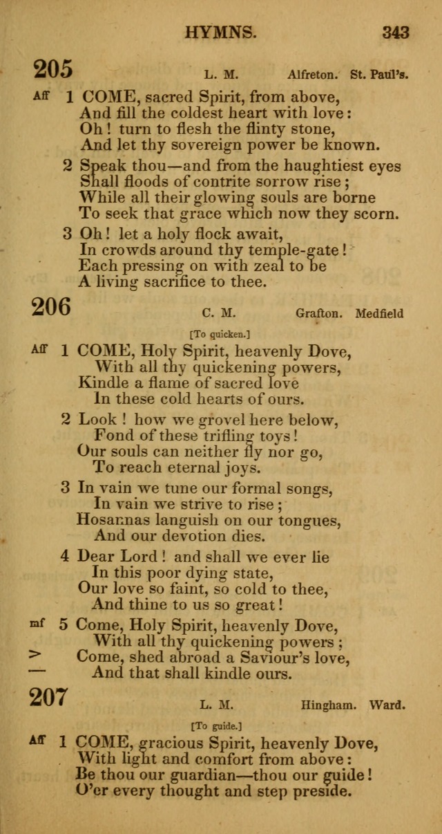 Manual of Christian Psalmody: a collection of psalms and hymns for public worship page 345