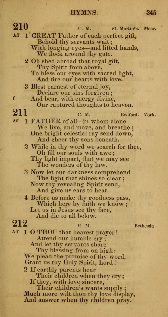 Manual of Christian Psalmody: a collection of psalms and hymns for public worship page 347