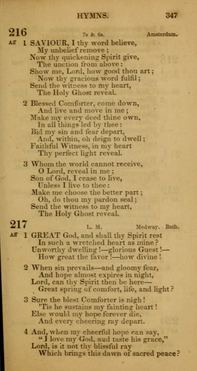 Manual of Christian Psalmody: a collection of psalms and hymns for public worship page 349