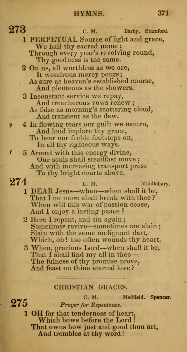 Manual of Christian Psalmody: a collection of psalms and hymns for public worship page 373