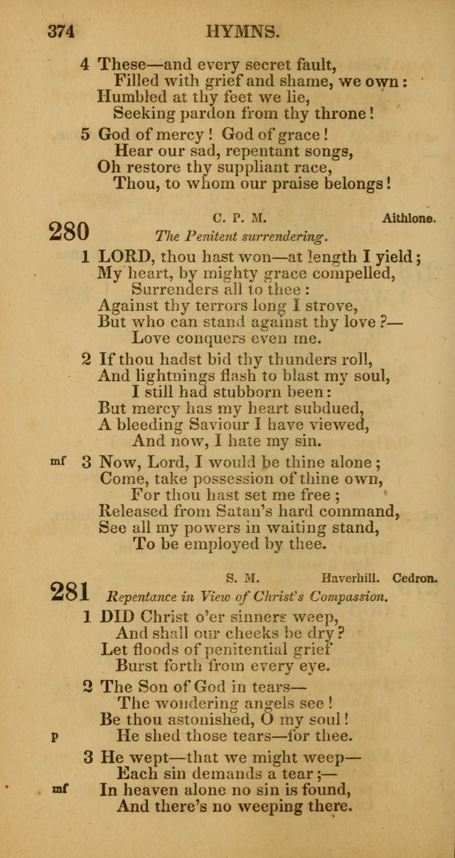 Manual of Christian Psalmody: a collection of psalms and hymns for public worship page 376