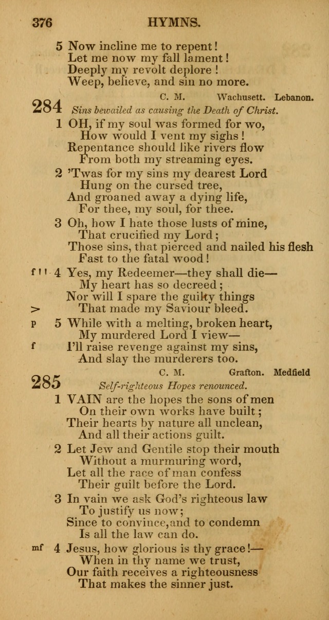 Manual of Christian Psalmody: a collection of psalms and hymns for public worship page 378