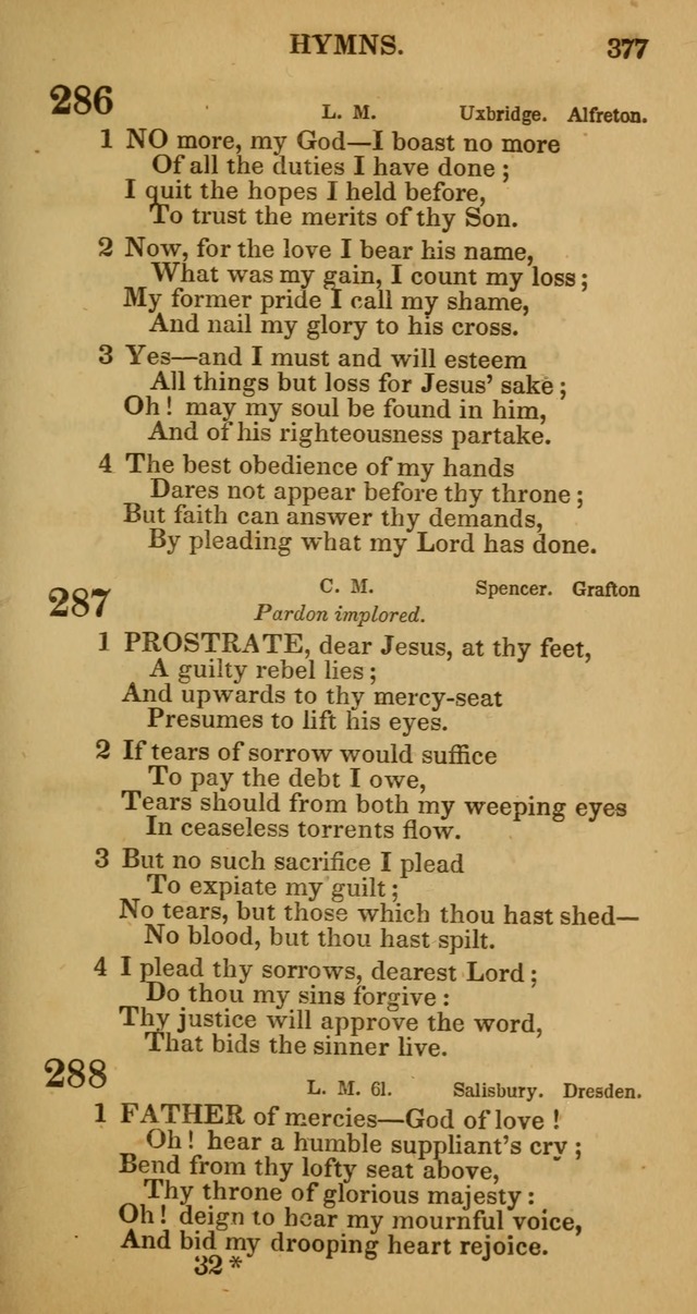 Manual of Christian Psalmody: a collection of psalms and hymns for public worship page 379