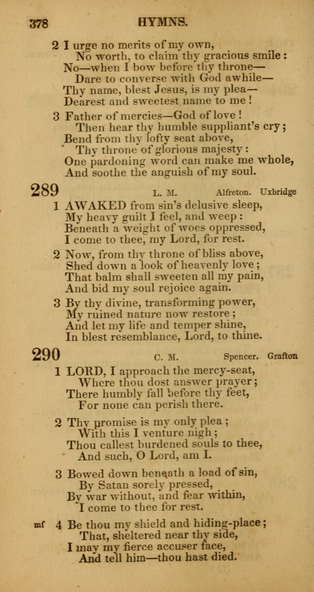 Manual of Christian Psalmody: a collection of psalms and hymns for public worship page 380