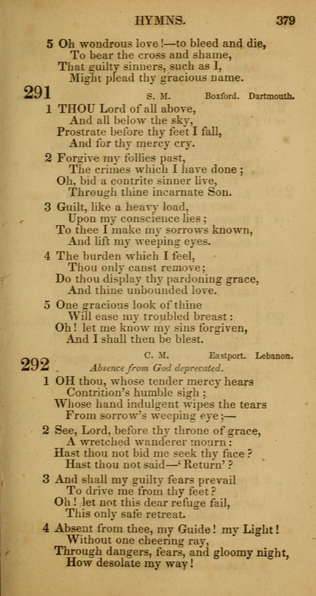 Manual of Christian Psalmody: a collection of psalms and hymns for public worship page 381