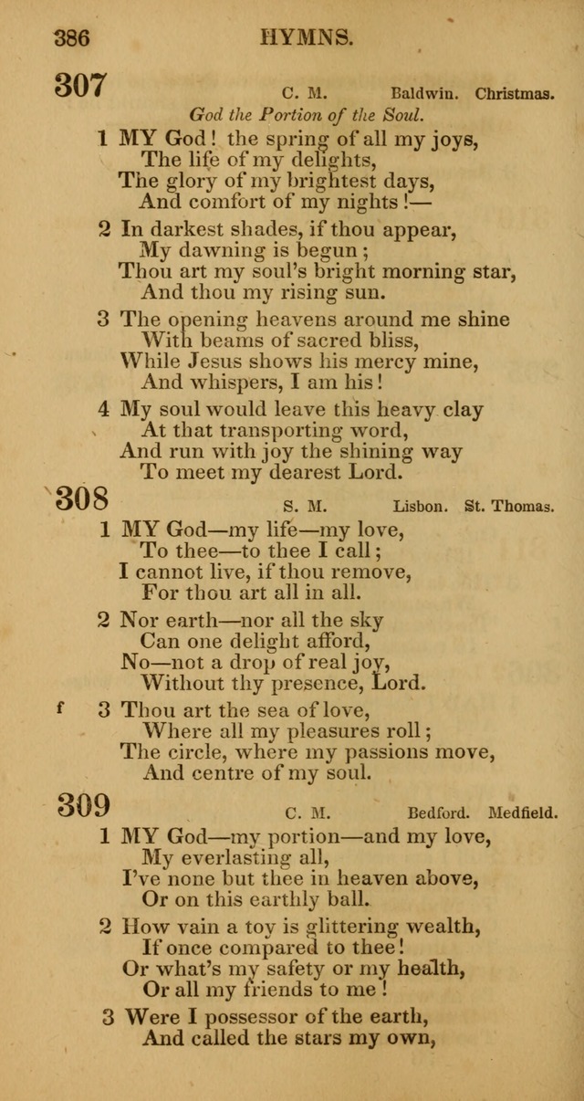 Manual of Christian Psalmody: a collection of psalms and hymns for public worship page 388