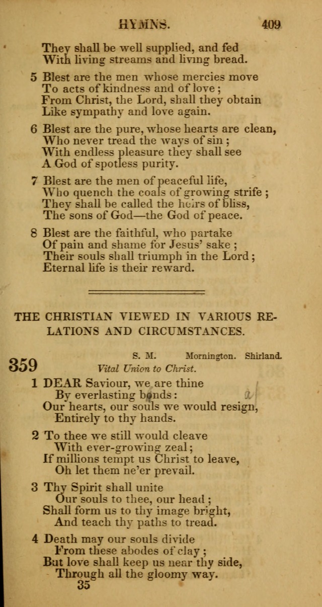 Manual of Christian Psalmody: a collection of psalms and hymns for public worship page 411