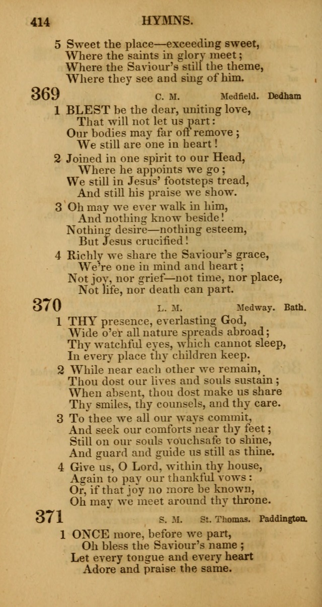 Manual of Christian Psalmody: a collection of psalms and hymns for public worship page 416