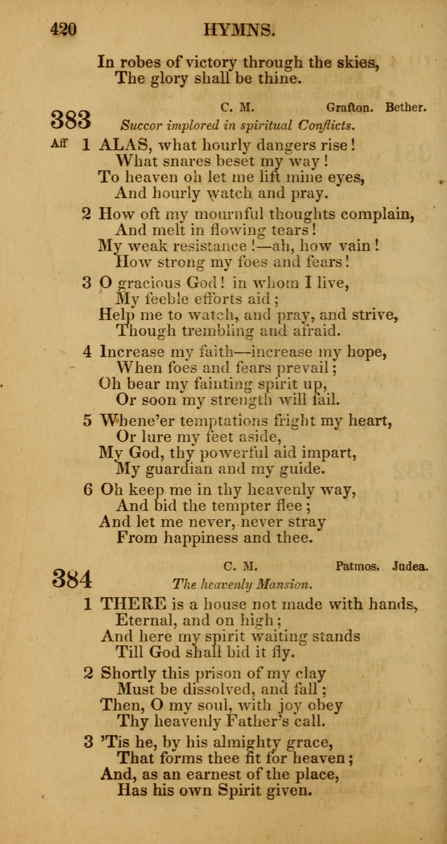 Manual of Christian Psalmody: a collection of psalms and hymns for public worship page 422