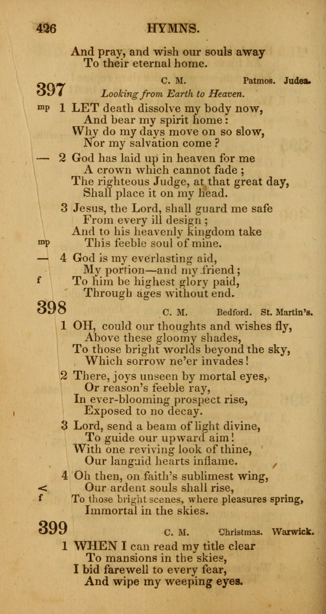 Manual of Christian Psalmody: a collection of psalms and hymns for public worship page 428