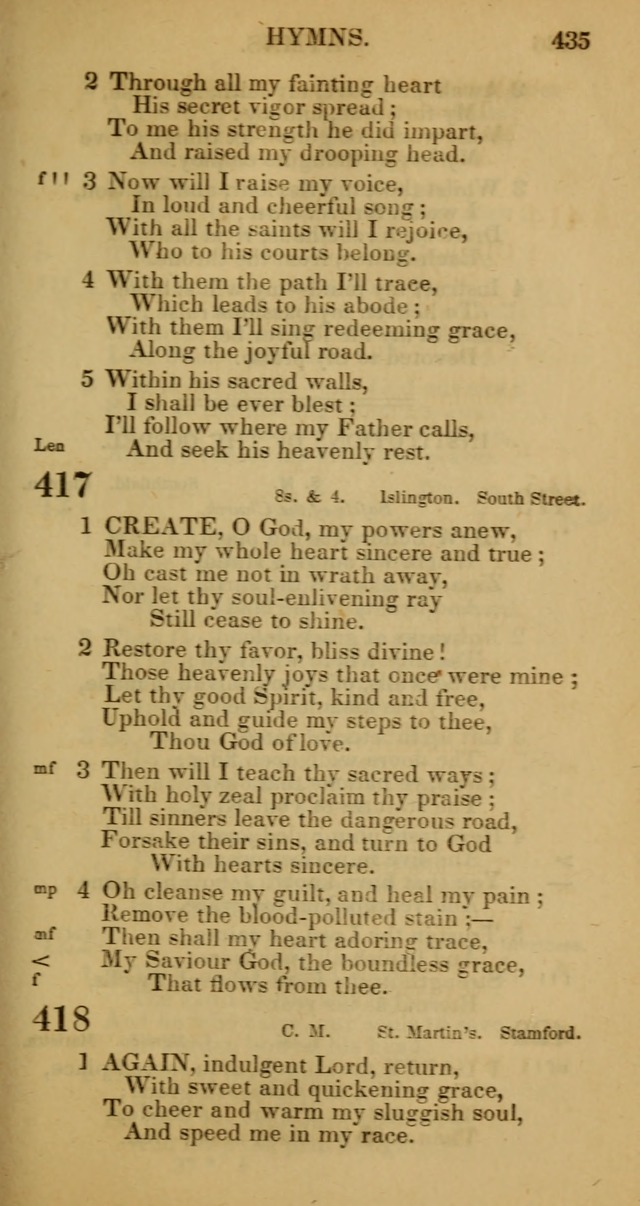 Manual of Christian Psalmody: a collection of psalms and hymns for public worship page 437