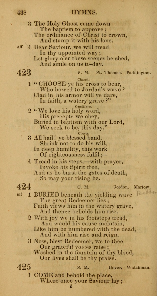 Manual of Christian Psalmody: a collection of psalms and hymns for public worship page 440