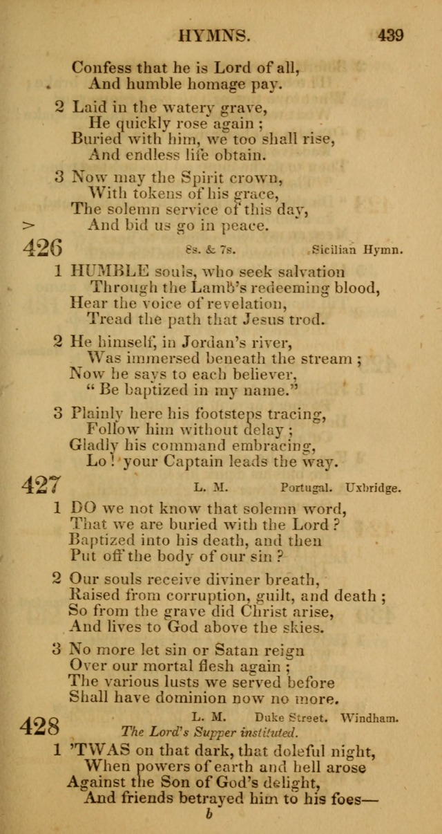 Manual of Christian Psalmody: a collection of psalms and hymns for public worship page 441