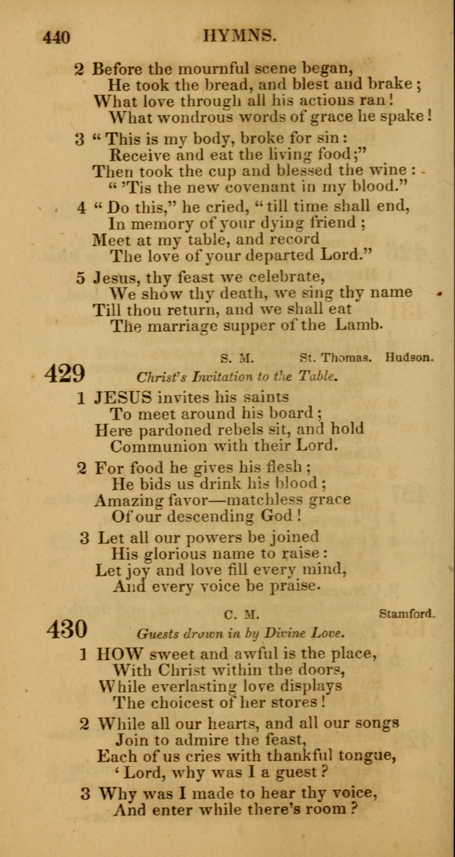 Manual of Christian Psalmody: a collection of psalms and hymns for public worship page 442