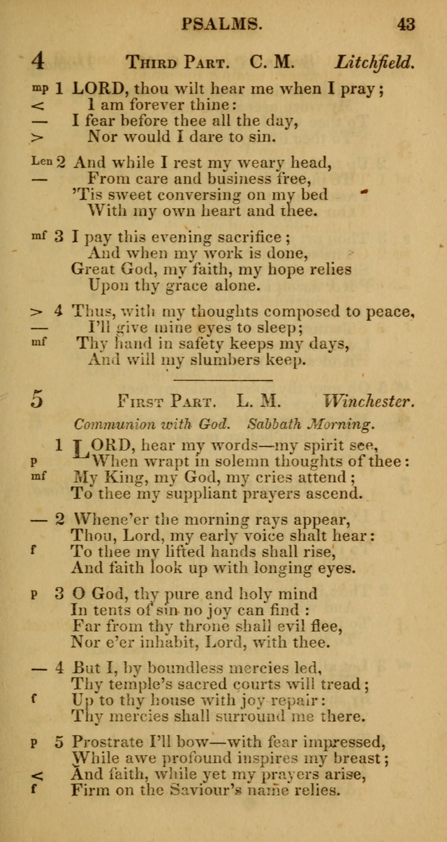 Manual of Christian Psalmody: a collection of psalms and hymns for public worship page 45