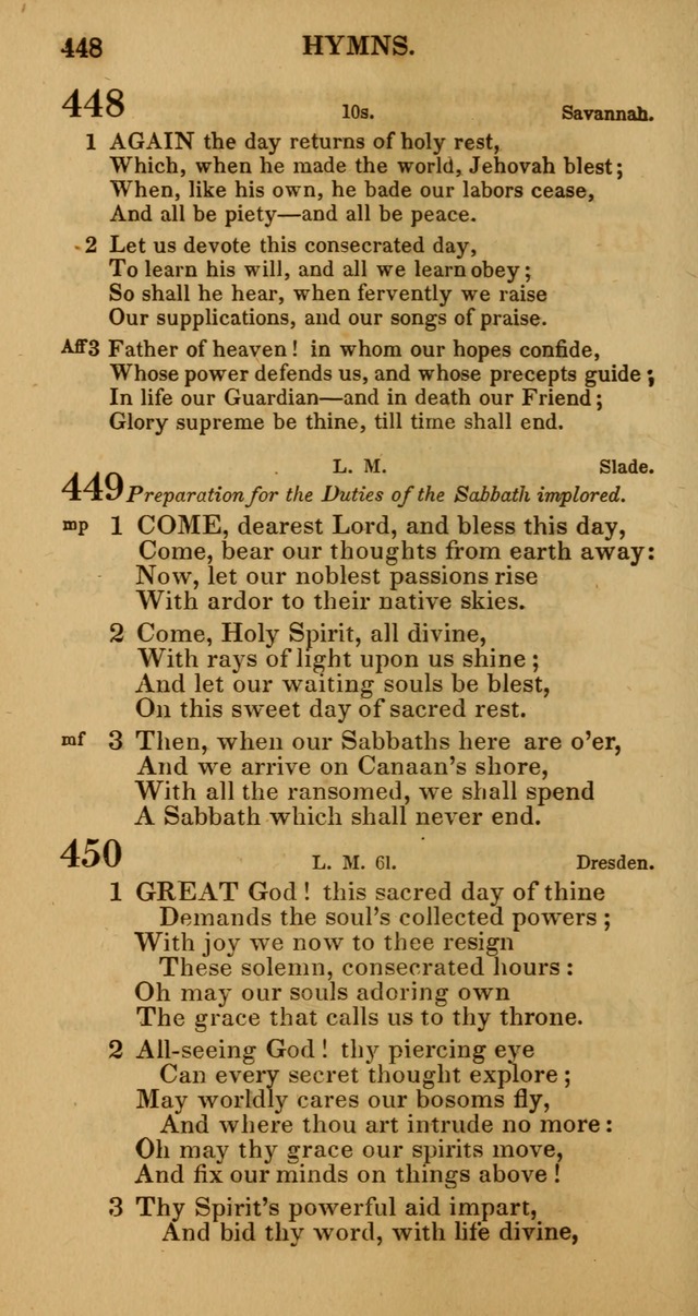 Manual of Christian Psalmody: a collection of psalms and hymns for public worship page 450