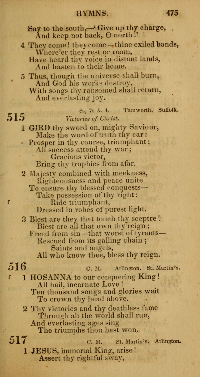 Manual of Christian Psalmody: a collection of psalms and hymns for public worship page 477