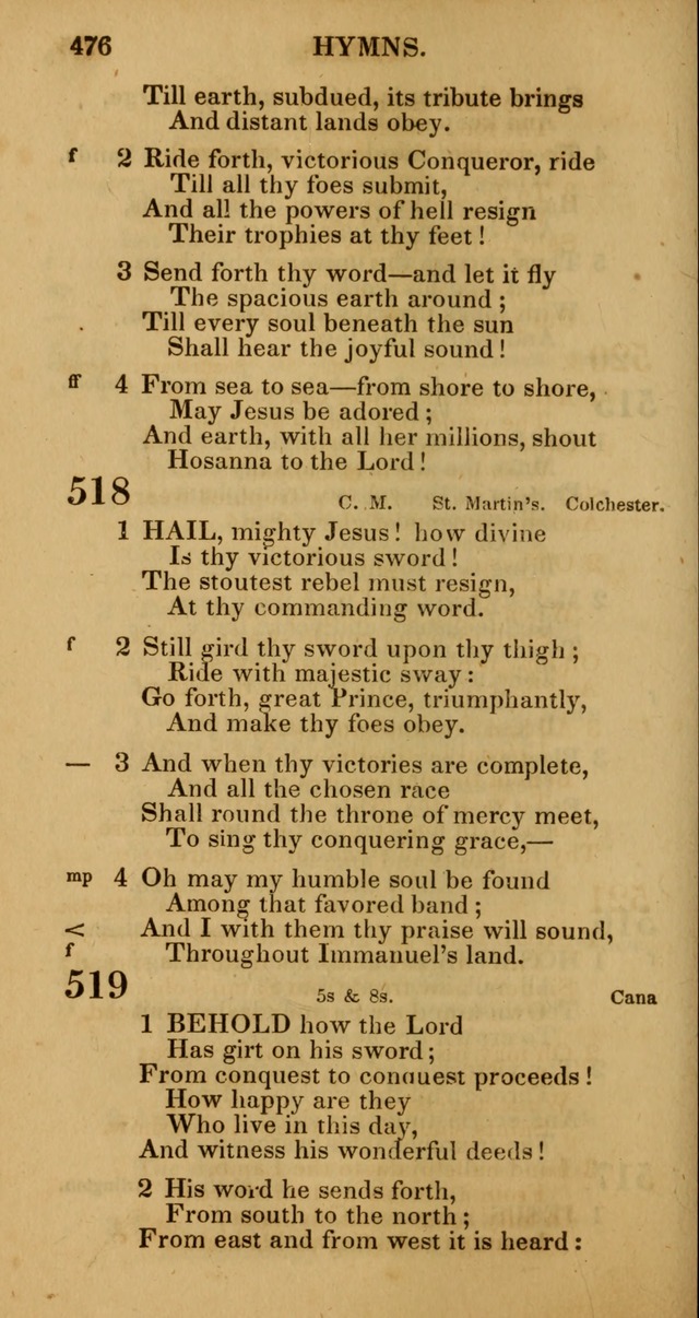 Manual of Christian Psalmody: a collection of psalms and hymns for public worship page 478