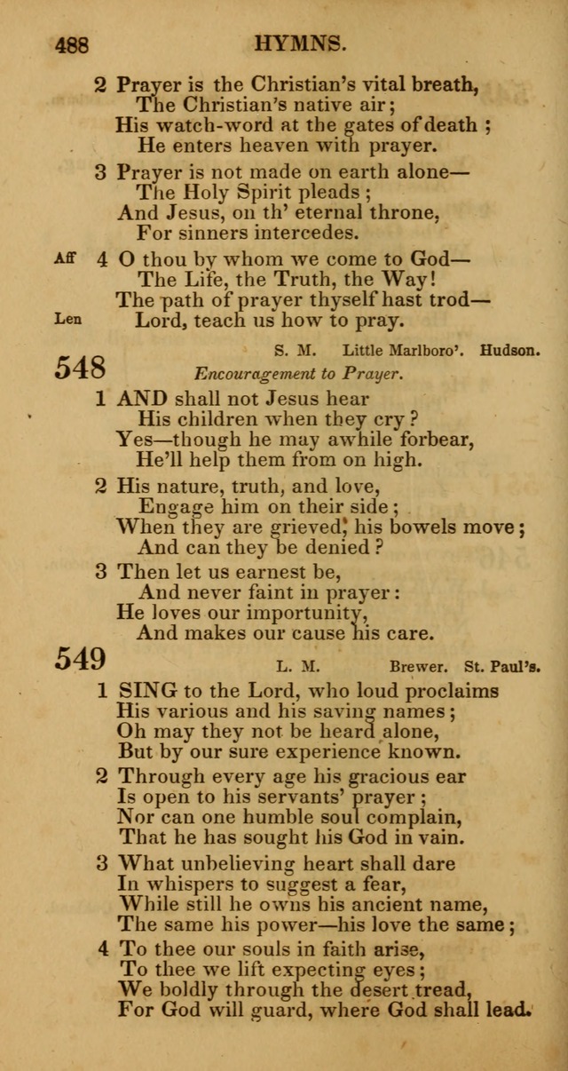 Manual of Christian Psalmody: a collection of psalms and hymns for public worship page 490