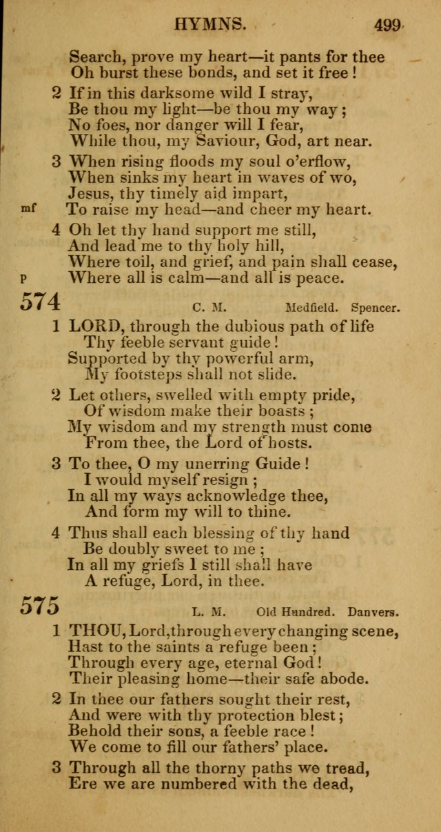 Manual of Christian Psalmody: a collection of psalms and hymns for public worship page 501