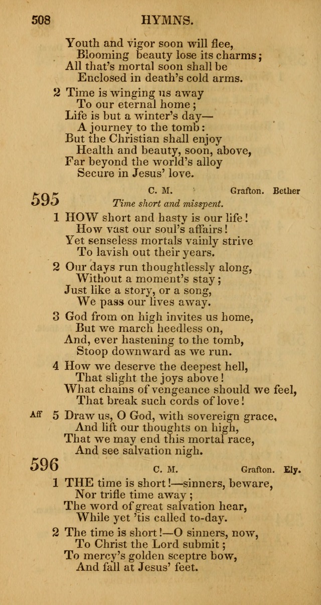 Manual of Christian Psalmody: a collection of psalms and hymns for public worship page 510