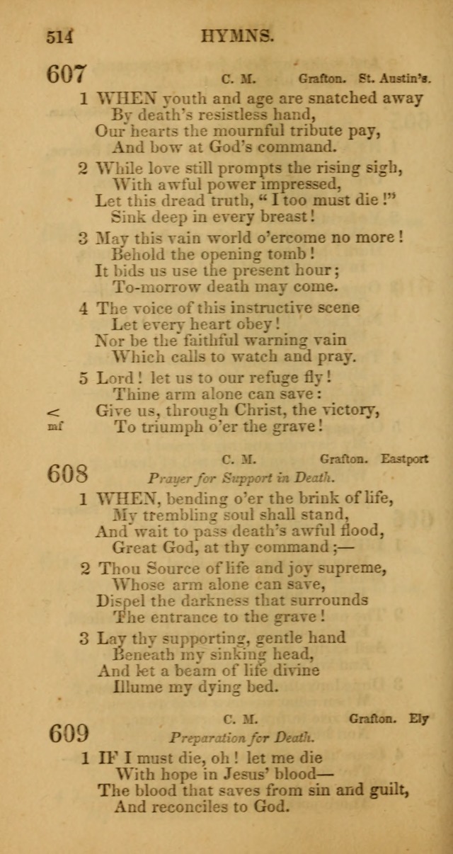 Manual of Christian Psalmody: a collection of psalms and hymns for public worship page 516