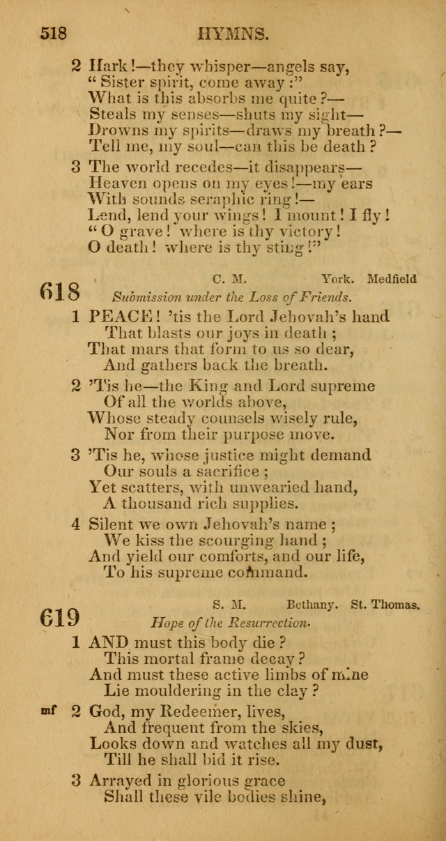 Manual of Christian Psalmody: a collection of psalms and hymns for public worship page 520