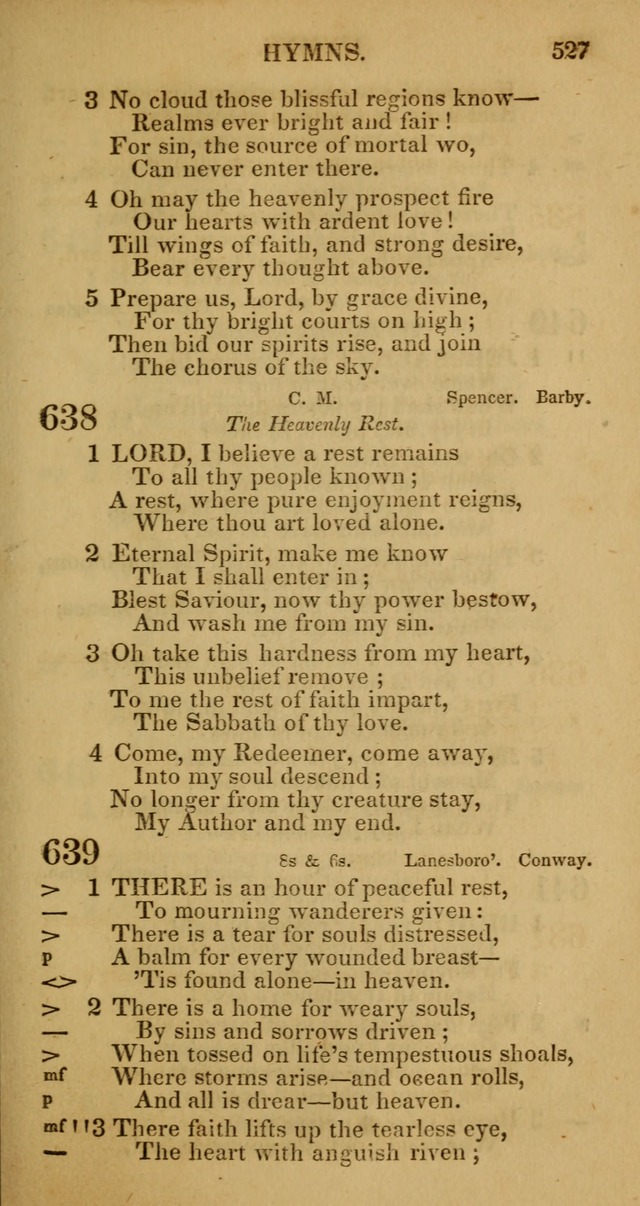 Manual of Christian Psalmody: a collection of psalms and hymns for public worship page 529