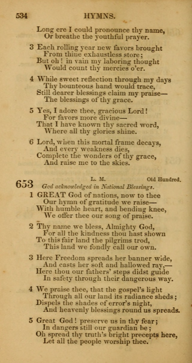 Manual of Christian Psalmody: a collection of psalms and hymns for public worship page 536