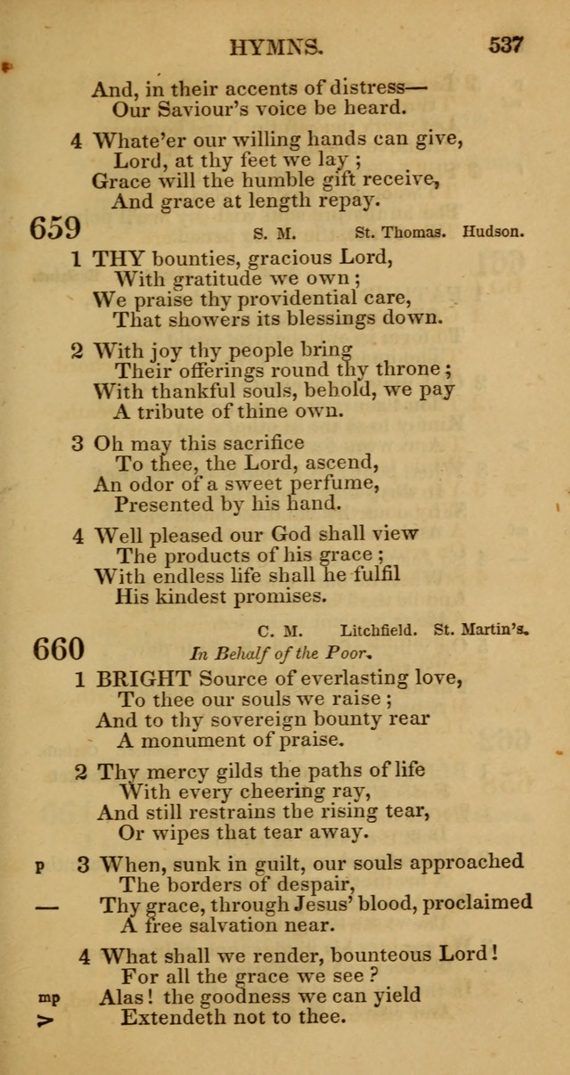 Manual of Christian Psalmody: a collection of psalms and hymns for public worship page 539