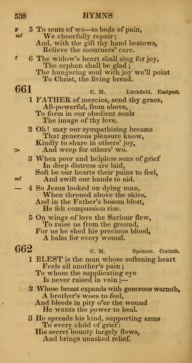 Manual of Christian Psalmody: a collection of psalms and hymns for public worship page 540