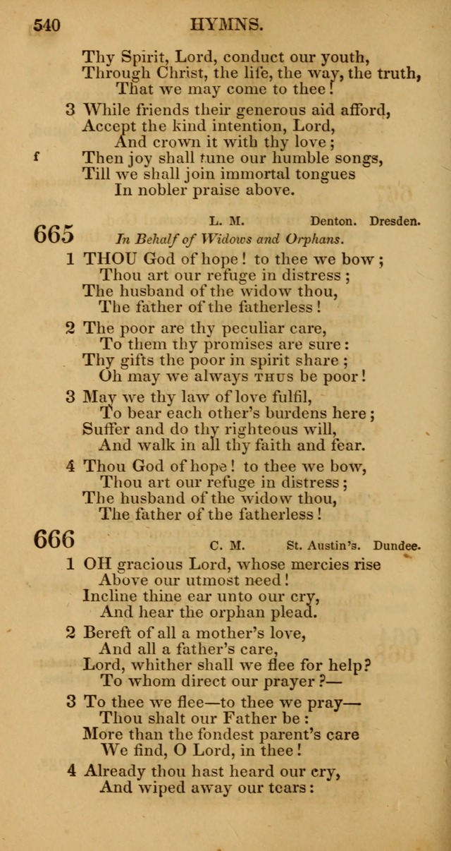 Manual of Christian Psalmody: a collection of psalms and hymns for public worship page 542